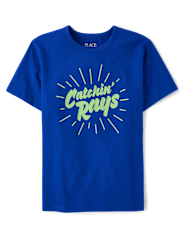 Boys Catchin' Rays Graphic Tee