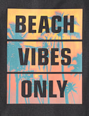 Boys Beach Vibes Only Graphic Tee