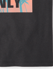 Boys Beach Vibes Only Graphic Tee