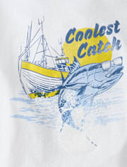 Boys Coolest Catch Graphic Tee