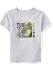 Boys Game Never Ends Graphic Tee