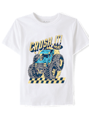 Boys Monster Truck Graphic Tee