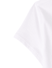 T-shirt graphique pour filles avec un chien