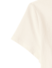 T-shirt graphique coquillages pour filles