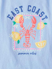 Girls Lobster Graphic Tee