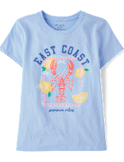 Girls Lobster Graphic Tee