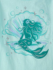 Girls Mermaid Graphic Tee