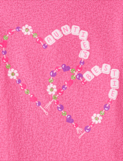 Baby And Toddler Girls Auntie Bracelets Graphic Tee