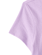 Baby And Toddler Girls Beach Day Graphic Tee