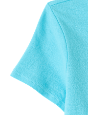 Baby And Toddler Girls Dolphin Graphic Tee