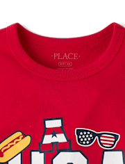 Boys USA Graphic Tee