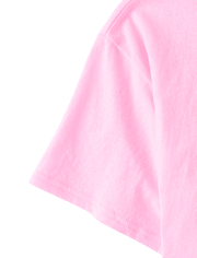 Girls Kindness Relaxed Cropped Graphic Tee