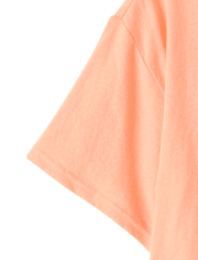 Girls Vacay Vibes Relaxed Cropped Graphic Tee