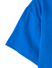 Girls Turtle Relaxed Cropped Graphic Tee