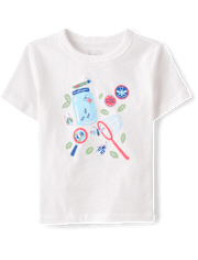 Baby And Toddler Boys Bug Catcher Graphic Tee