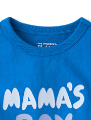 Baby And Toddler Boys Mama's Boy Graphic Tee