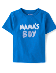 Baby And Toddler Boys Mama's Boy Graphic Tee