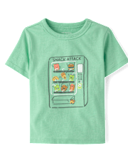Baby And Toddler Boys Vending Machine Graphic Tee