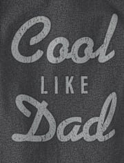 Baby And Toddler Boys Cool Like Dad Graphic Tee
