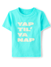 Baby And Toddler Boys Yap Graphic Tee