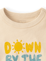Baby And Toddler Boys Down By The Sea Graphic Tee