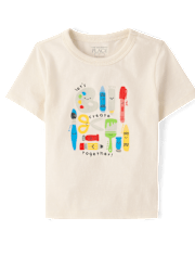 Baby And Toddler Boys Art Supplies Graphic Tee