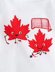Baby And Toddler Boys Canada Hockey Graphic Tee