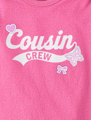 Baby Girls Cousin Crew Graphic Bodysuit