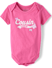 Baby Girls Cousin Crew Graphic Bodysuit