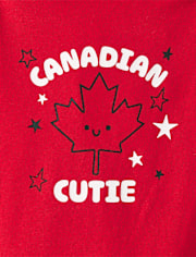 Baby Canadian Cutie Graphic Bodysuit