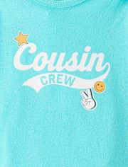 Baby Boys Cousin Crew Graphic Bodysuit