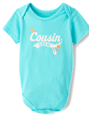Baby Boys Cousin Crew Graphic Bodysuit