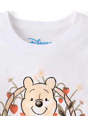 Girls Winnie The Poohâ¢ Strawberry Graphic Tee
