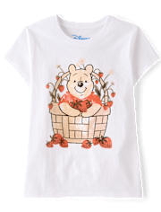 Girls Winnie The Poohâ¢ Strawberry Graphic Tee