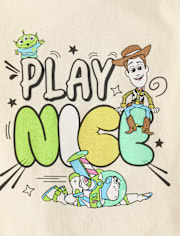 Baby And Toddler Boys Toy Storyâ¢ Play Nice Graphic Tee