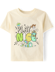 Baby And Toddler Boys Toy Storyâ¢ Play Nice Graphic Tee