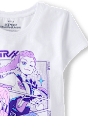 Girls K-Pop Demon Huntersâ¢ Comic Graphic Tee