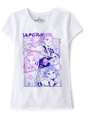 Girls K-Pop Demon Huntersâ¢ Comic Graphic Tee