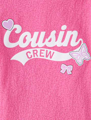 Baby And Toddler Girls Cousin Crew Graphic Tee
