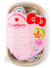Ensemble de porte-clés squishy à faire soi-même Hello Kitty® x Sweethearts®
