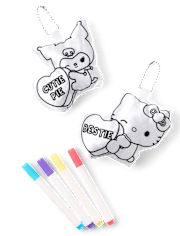 Ensemble de porte-clés squishy à faire soi-même Hello Kitty® x Sweethearts®