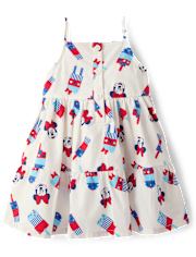 Toddler Girls Minnie Mouse™ Americana Tiered Dress