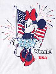 Girls Minnie Mouse™ Americana 2-Piece Outfit Set