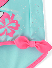 Girls Stitchâ¢ Surfboard One Piece Swimsuit