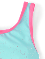 Girls Stitchâ¢ Surfboard One Piece Swimsuit