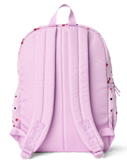 Girls Cherry Corduroy Backpack