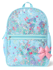 Girls Shakey Glitter Backpack