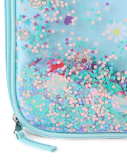 Boîte à lunch à paillettes tremblantes pour filles