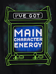 Boys Main Character Energy Graphic Tee