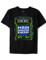 Boys Main Character Energy Graphic Tee